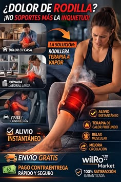 RODILLERA DE COMPRESIÓN TERMICA DE GEL